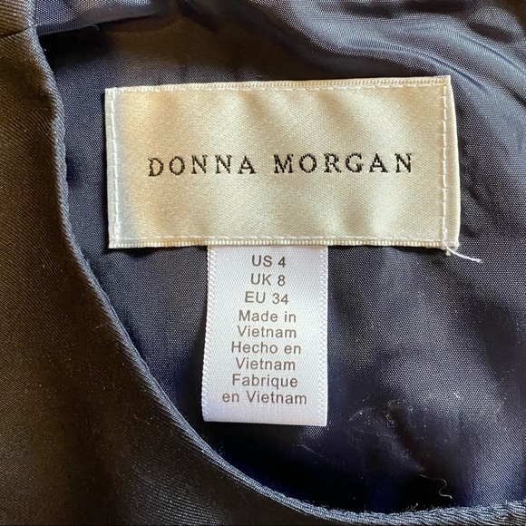 Blue with white flowers dress - Picture 4 of 5